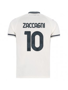 Lazio Mattia Zaccagni #10 Replika Borta Kläder 2025-26 Kortärmad